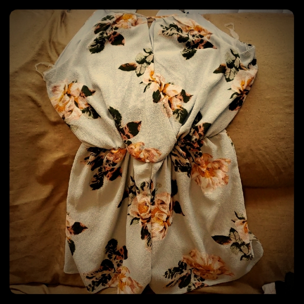 Floral Romper